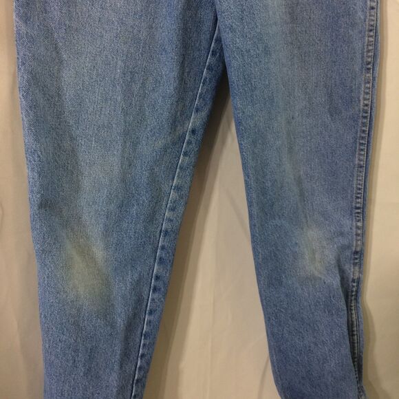Vintage Chic Jeans 80s 90s High Rise Tapered Mom Jeans Made USA Size 12 Cotton - Picture 6 of 6